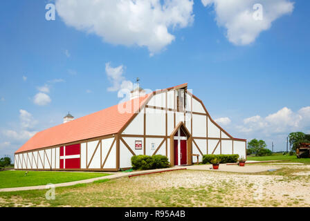 Il danese Heritage Museum è raffigurato, Sett. 3, 2017, in Danevang, Texas. Foto Stock