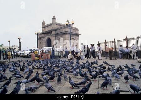 Gateway of India Bombay Mumbai India Maharashtra Foto Stock