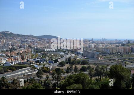 Concezione giardino, jardin la Concepción a Malaga, Spagna Foto Stock