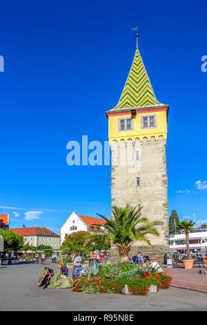 Lindau am Bodensee, il lago di Costanza - Germania Foto Stock