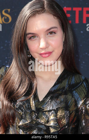 Netflix è 'Il Natale cronache' Los Angeles Premiere detenute all'Bruin Westwood con: Lilimar dove: Los Angeles, California, Stati Uniti quando: 18 Nov 2018 Credit: Sheri Determan/WENN.com Foto Stock