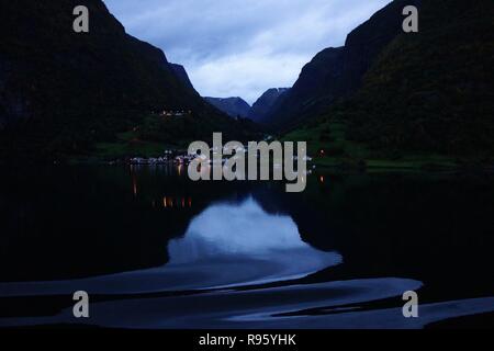 Norvegia in autunno Foto Stock