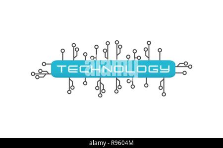 Tecnologia arte vettoriale Illustrazione Vettoriale