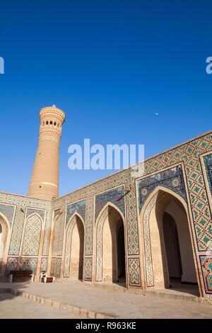 Immagine del Mir-i-Arab Medressa a Bukhara, Uzbekistan. Foto Stock