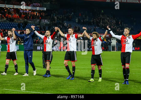 ROTTERDAM , Olanda , 20-12-2018 , stadio De Kuip, calcio , Stagione 2018/2019 , olandese Toto KNVB Beker , Feyenoord - FC Utrecht , Foto Stock