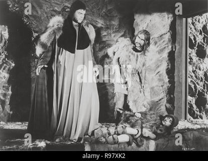 Pellicola originale titolo: Macbeth. Titolo inglese: Macbeth. Anno: 1948. Direttore: Orson Welles. Stelle: Orson Welles. Credito: Repubblica Pictures / Album Foto Stock