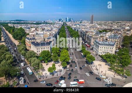 La Defense a Parigi Foto Stock