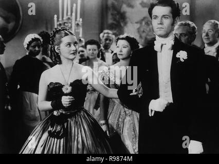 ESCENA DE 'Gezabele -' por Henry Fonda Y BETTE DAVIS (EEUU) - 1938. Autore: WYLER, William. Foto Stock