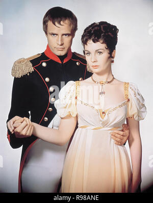 Pellicola originale titolo: DÉSIRÉE. Titolo inglese: DÉSIRÉE. Anno: 1954. Direttore: HENRY KOSTER. Stelle: Napoleone Bonaparte; JEAN SIMMONS; Marlon Brando. Credito: 20TH CENTURY FOX / Album Foto Stock