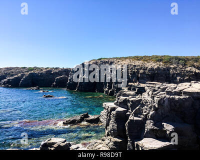 Carloforte sull'Isola di San Pietro, Sardegna - Italia Foto Stock