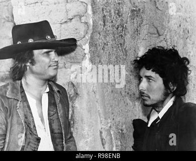 Pellicola originale titolo: PAT GARRET e Billy The Kid. Titolo inglese: PAT GARRET e Billy The Kid. Anno: 1973. Direttore: Sam Peckinpah. Stelle: Kris Kristofferson; BOB DYLAN. Credito: M.G.M. / Album Foto Stock