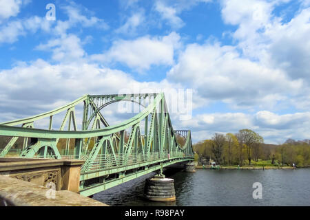 Ponte Glienicke, Potsdam, Germania Foto Stock
