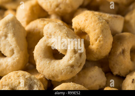 Olio di oliva italiane Taralli Cracker Cookies pronto a mangiare Foto Stock