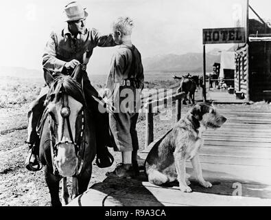 Pellicola originale titolo: Shane. Titolo inglese: Shane. Anno: 1953. Direttore: George Stevens. Stelle: Alan Ladd; BRANDON DE WILDE. Credito: Paramount Pictures / Album Foto Stock