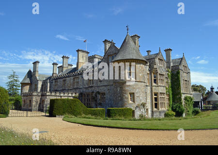 Signore Montagu's Palace House a Beaulieu National Motor Museum e Giardini, New Forest, Hampshire, Regno Unito Foto Stock