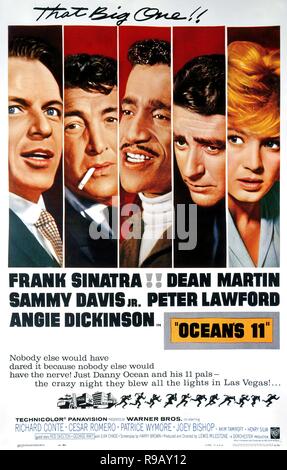 Pellicola originale titolo: Ocean's Eleven. Titolo inglese: Ocean's Eleven. Anno: 1960. Direttore: Lewis Milestone. Credito: WARNER BROTHERS / Album Foto Stock