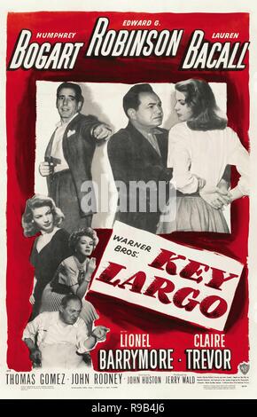 Pellicola originale titolo: KEY LARGO. Titolo inglese: KEY LARGO. Anno: 1948. Direttore: John Huston. Credito: WARNER BROTHERS / Album Foto Stock