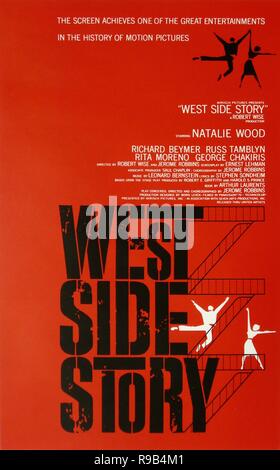 Pellicola originale titolo: West Side Story. Titolo inglese: West Side Story. Anno: 1961. Regista: ROBERT WISE. Credito: MIRISCH-7 ARTI/United Artists / Album Foto Stock