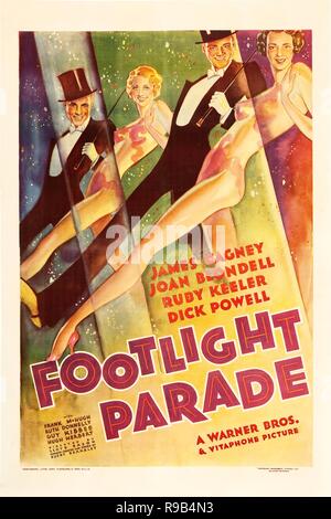 Pellicola originale titolo: Footlight Parade. Titolo inglese: Footlight Parade. Anno: 1933. Direttore: LLOYD BACON. Credito: WARNER BROTHERS / Album Foto Stock