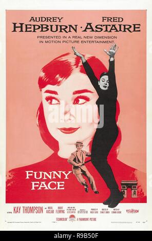 Pellicola originale titolo: FUNNY FACE. Titolo inglese: FUNNY FACE. Anno: 1957. Direttore: Stanley Donen. Credito: Paramount Pictures / Album Foto Stock