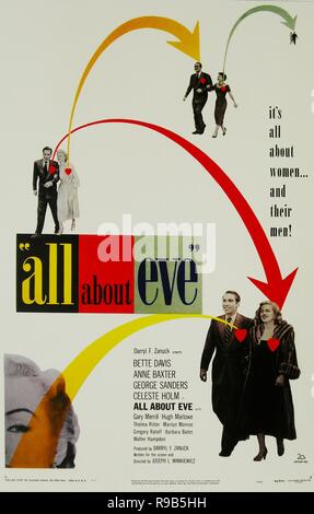 Pellicola originale titolo: All About Eve. Titolo inglese: All About Eve. Anno: 1950. Direttore: Joseph L. MANKIEWICZ. Credito: 20TH CENTURY FOX / Album Foto Stock