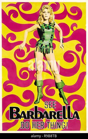 Pellicola originale titolo: BARBARELLA. Titolo inglese: BARBARELLA. Anno: 1968. Direttore: Roger Vadim. Credito: Paramount Pictures / Album Foto Stock