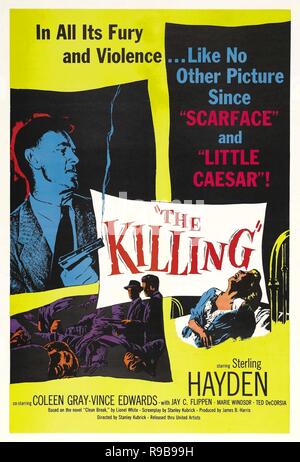 Pellicola originale titolo: l'uccisione. Titolo inglese: l'uccisione. Anno: 1956. Direttore: Stanley Kubrick. Credito: United Artists / Album Foto Stock