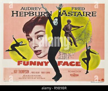 Pellicola originale titolo: FUNNY FACE. Titolo inglese: FUNNY FACE. Anno: 1957. Direttore: Stanley Donen. Credito: Paramount Pictures / Album Foto Stock