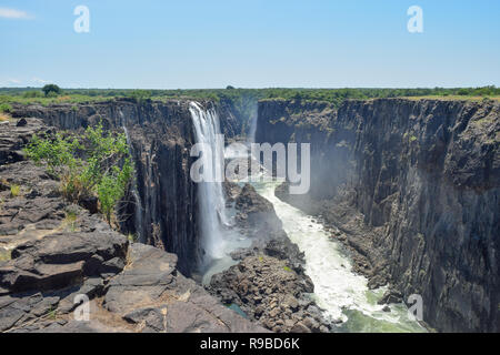 Victoria Falls, Zimbabwe Foto Stock