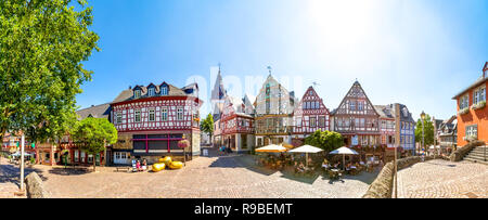 Mercato, Idstein, Germania Foto Stock