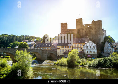 Runkel, Westerwald, Germania Foto Stock