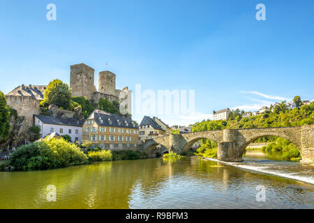 Runkel, Westerwald, Germania Foto Stock