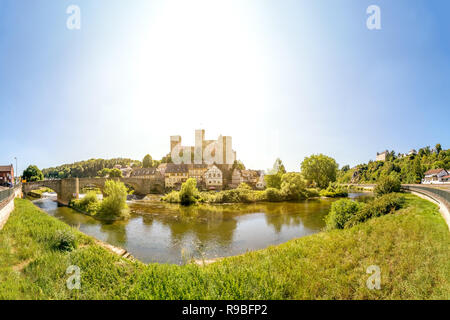 Runkel, Westerwald, Germania Foto Stock