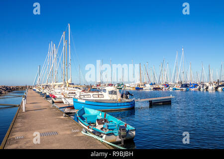 Kühlungsborn, Marina, Germania Foto Stock