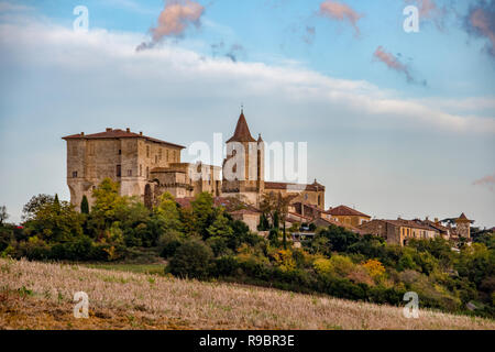 La Francia. Gers (32). Lavardens. Più bel villaggio della Francia. Il castello Foto Stock