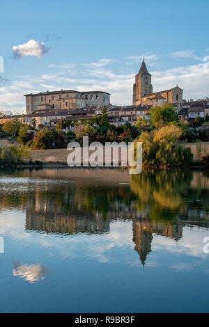 La Francia. Gers (32). Lavardens. Più bel villaggio della Francia Foto Stock