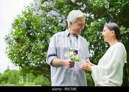 Date senior Foto Stock