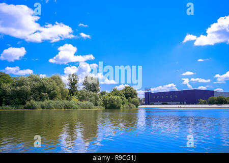 Fabbrica dolciaria Roshen in Vinnitsa Petra Poroshenko Foto Stock