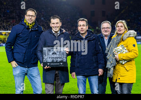 BREDA, Paesi Bassi. 22 Dic, 2018. Calcio, NAC Verleghstadium ratto, olandese eredivisie, stagione 2018/2019, Justin Goetzee, durante la partita NAC - Heerenveen, Punteggio finale : 4-2 Credito: Pro scatti/Alamy Live News Foto Stock