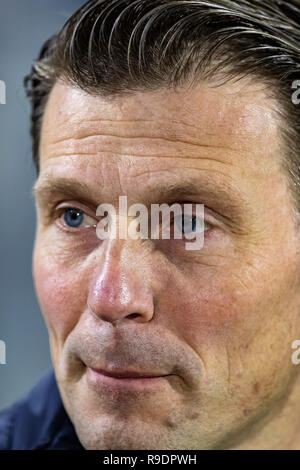 BREDA, Paesi Bassi. 22 Dic, 2018. Calcio, NAC Verleghstadium ratto, olandese eredivisie, stagione 2018/2019, Justin Goetzee, durante la partita NAC - Heerenveen, Punteggio finale : 4-2 Credito: Pro scatti/Alamy Live News Foto Stock