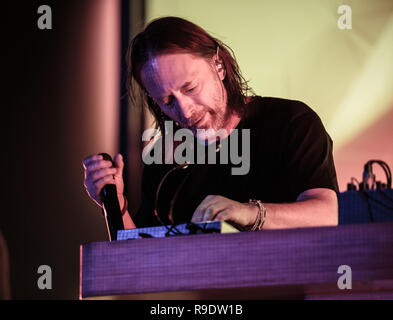 Las Vegas, NV, Stati Uniti d'America. 22 Dic, 2018. ***La copertura della casa*** Thom Yorke esegue al Chelsea al Cosmopolitan di Las Vegas in Las Vegas NV il 22 dicembre 2018. Credito: Erik Kabik Fotografia/media/punzone Alamy Live News Foto Stock