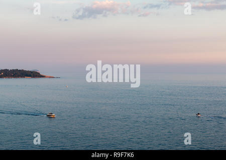 Seascape al largo di Dubrovnik, Croazia Foto Stock