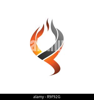 Icona di fuoco, icona fire immagine vettoriale, fuoco Immagine icona, icona incendio piana, fire Icona App, icona di fuoco Eps10, icona di fuoco Design, simbolo del fuoco emoticon Illustrazione Vettoriale