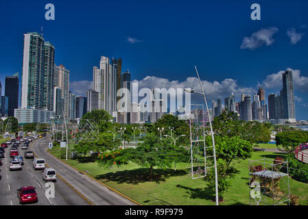 Città di Panama, Cinta Costera, Giornata Mondiale della Gioventù, ubicazione, Gennaio 2019 Foto Stock