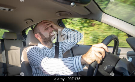 Il traffico e i concetti di trasporto Foto Stock