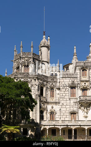 Palacio e Quinta da Regaleira Foto Stock