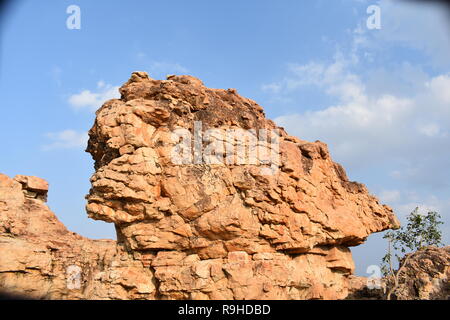 Architetto della natura, la creazione attraverso le rocce Foto Stock