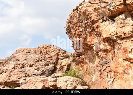 Architetto della natura, la creazione attraverso le rocce Foto Stock