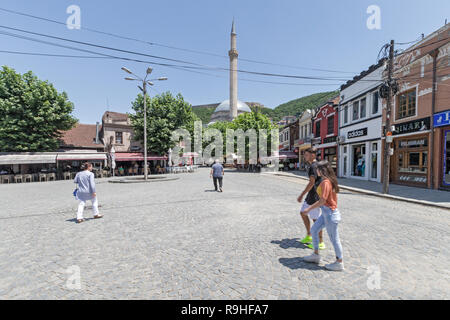 Xvii secolo Siana Pasha moschea, Prizren, Kosova Foto Stock