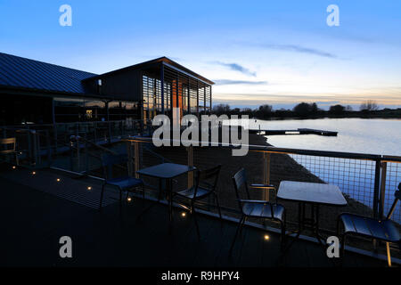 Il Lakeside Cucina e bar, Ferry Meadows Country Park, Peterborough, CAMBRIDGESHIRE, England, Regno Unito Foto Stock